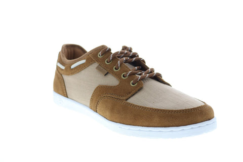 Etnies Dory 4101000401215 Mens Brown Canvas Skate Inspired Sneakers Shoes