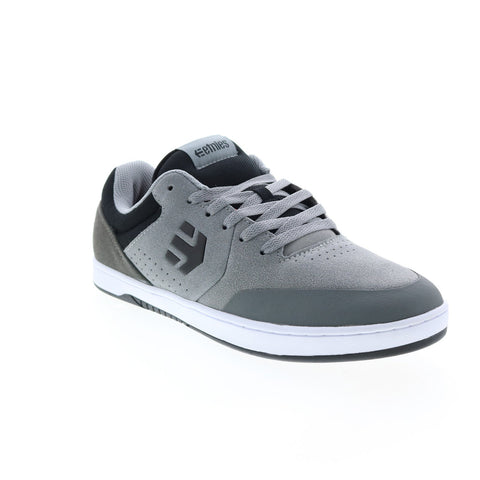 Etnies Marana 4101000403035 Mens Gray Suede Skate Inspired Sneakers Shoes