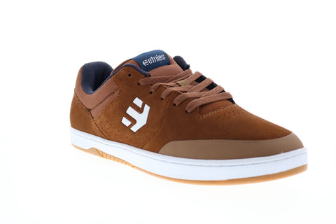 Etnies Marana 4101000403210 Mens Brown Suede Skate Inspired Sneakers Shoes
