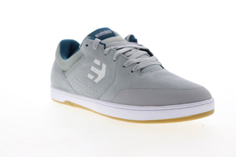 Etnies Marana 4101000403374 Mens Gray Suede Lace Up Athletic Skate Shoes