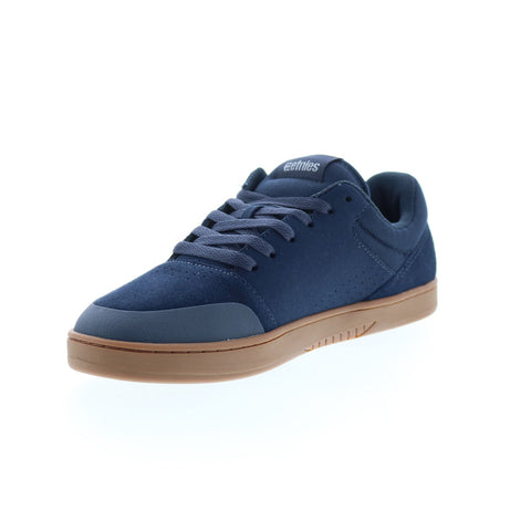 Etnies Marana 4101000403397 Mens Blue Suede Skate Inspired Sneakers Shoes