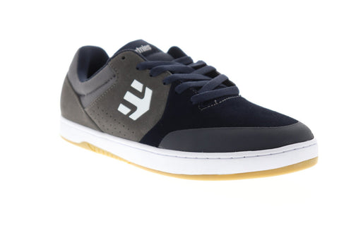 Etnies Marana 4101000403407 Mens Blue Gray Suede Athletic Skate Shoes