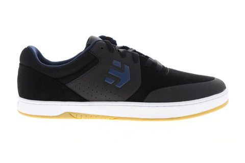 Etnies Marana 4101000403587 Mens Black Suede Lace Up Athletic Skate Shoes
