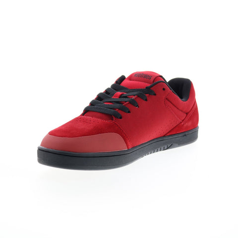 Etnies Marana 4101000403603 Mens Red Suede Skate Inspired Sneakers Shoes