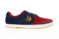 Etnies Marana 4101000403613 Mens Red Blue Suede Athletic Skate Shoes
