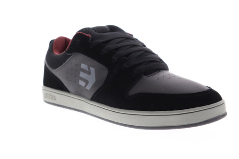 Etnies Verano Mens Black Suede Low Top Lace Up Skate Sneakers Shoes