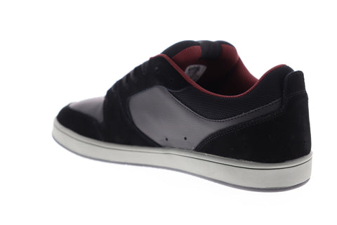 Etnies Verano Mens Black Suede Low Top Lace Up Skate Sneakers Shoes