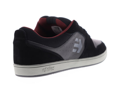 Etnies Verano Mens Black Suede Low Top Lace Up Skate Sneakers Shoes