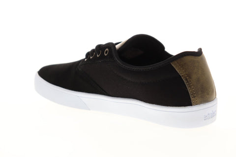 Etnies Jameson SL 4101000458590 Mens Black Suede Athletic Skate Shoes