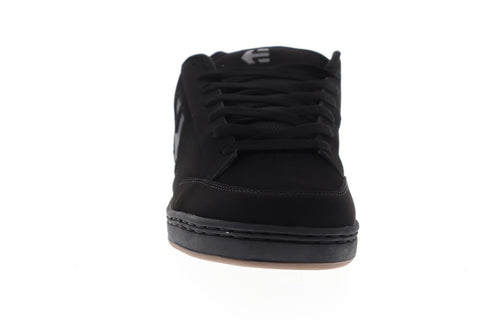 Etnies Swivel 4101000465544 Mens Black Nubuck Lace Up Athletic Skate Shoes