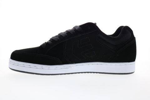 Etnies Swivel Mens Black Suede Lace Up Skate Sneakers Shoes