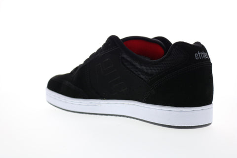 Etnies Swivel Mens Black Suede Lace Up Skate Sneakers Shoes