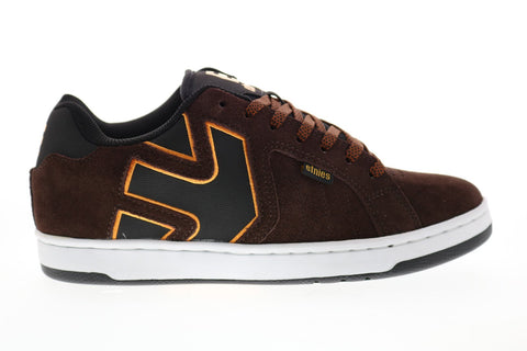 Etnies Fader 2 4101000467201 Mens Brown Suede Skate Inspired Sneakers Shoes