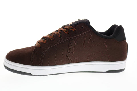 Etnies Fader 2 4101000467201 Mens Brown Suede Skate Inspired Sneakers Shoes