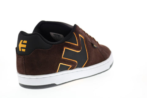 Etnies Fader 2 4101000467201 Mens Brown Suede Skate Inspired Sneakers Shoes