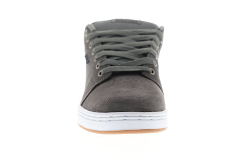 Etnies Barge Xl 4101000480380 Mens Gray Suede Lace Up Athletic Skate Shoes