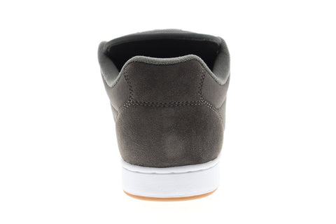 Etnies Barge Xl 4101000480380 Mens Gray Suede Lace Up Athletic Skate Shoes