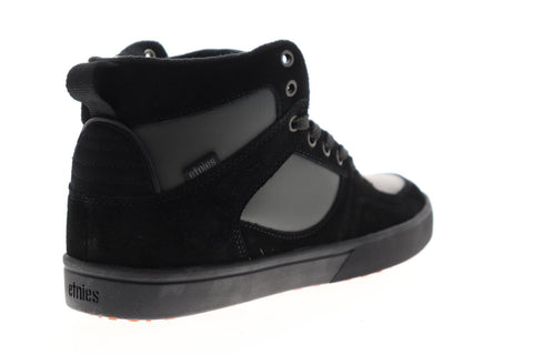 Etnies Harrison HTW 4101000482566 Mens Black Suede Athletic Skate Shoes