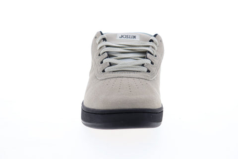 Etnies Joslin 4101000484110 Mens Gray Suede Lace Up Athletic Skate Shoes