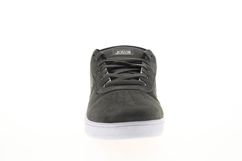 Etnies Joslin 4101000484370 Mens Gray Suede Lace Up Athletic Skate Shoes