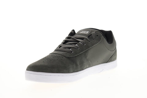 Etnies Joslin 4101000484370 Mens Gray Suede Lace Up Athletic Skate Shoes