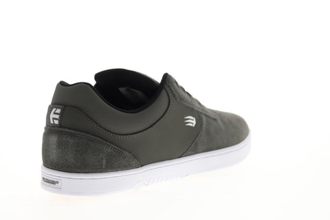 Etnies Joslin 4101000484370 Mens Gray Suede Lace Up Athletic Skate Shoes