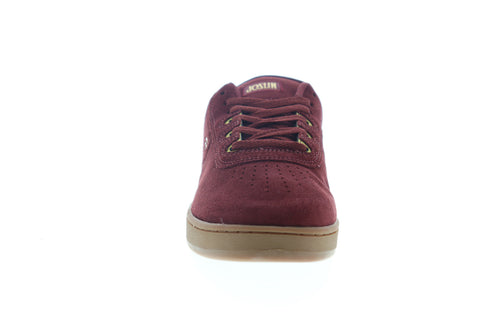 Etnies Joslin 4101000484610 Mens Red Suede Skate Inspired Sneakers Shoes