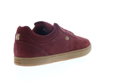 Etnies Joslin 4101000484610 Mens Red Suede Skate Inspired Sneakers Shoes
