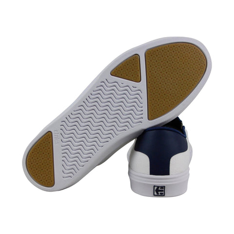 Etnies Cirrus 4101000489100 Mens White Canvas Slip On Athletic Surf Skate Shoes