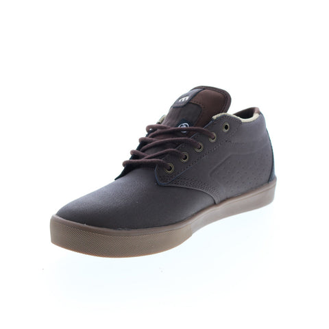 Etnies Jameson Mid Crank 4101000492214 Mens Brown Skate Sneakers Shoes