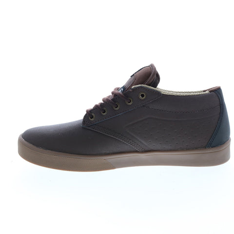 Etnies Jameson Mid Crank 4101000492214 Mens Brown Skate Sneakers Shoes