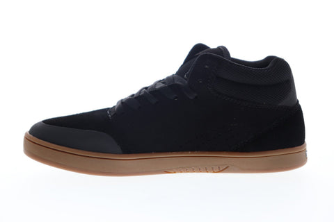 Etnies Marana Mid 4101000495558 Mens Black Suede Lace Up Athletic Skate Shoes