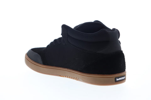 Etnies Marana Mid 4101000495558 Mens Black Suede Lace Up Athletic Skate Shoes
