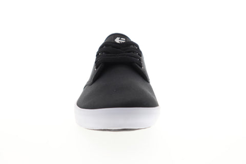 Etnies Patrol Mens Black Canvas Low Top Lace Up Skate Sneakers Shoes