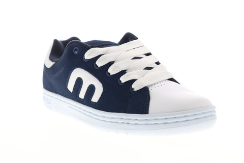 Etnies Calli Cut 4101000505155 Mens White Blue Skate Inspired Sneakers Shoes