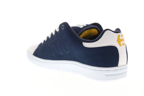 Etnies Calli Cut 4101000505155 Mens White Blue Skate Inspired Sneakers Shoes