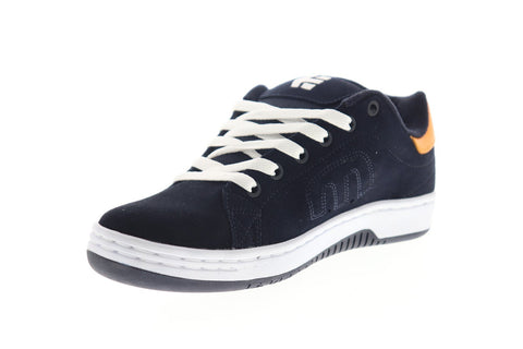 Etnies Calli Cut 4101000505428 Mens Blue Suede Lace Up Athletic Skate Shoes