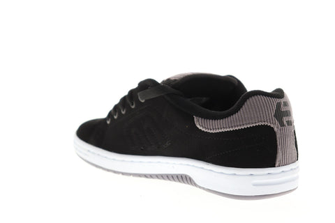 Etnies Calli Cut 4101000505570 Mens Black Suede Lace Up Athletic Skate Shoes