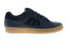 Etnies Calli Cut 4101000505964 Mens Black Leather Lace Up Athletic Skate Shoes