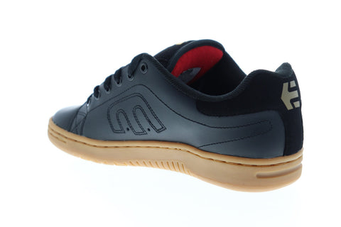 Etnies Calli Cut 4101000505964 Mens Black Leather Lace Up Athletic Skate Shoes