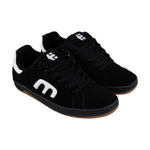 Etnies Calli Cut 4101000505992 Mens Black Suede Athletic Surf Skate Shoes