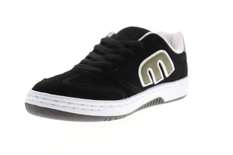 Etnies Locut 4101000507896 Mens Black Suede Athletic Lace Up Skate Shoes