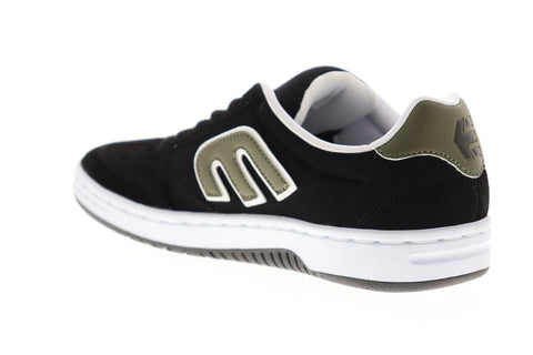 Etnies Locut 4101000507896 Mens Black Suede Athletic Lace Up Skate Shoes