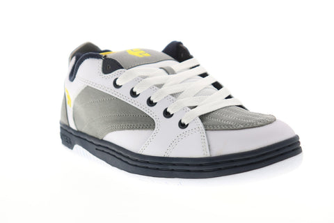 Etnies Czar 4101000508129 Mens White Suede Skate Inspired Sneakers Shoes