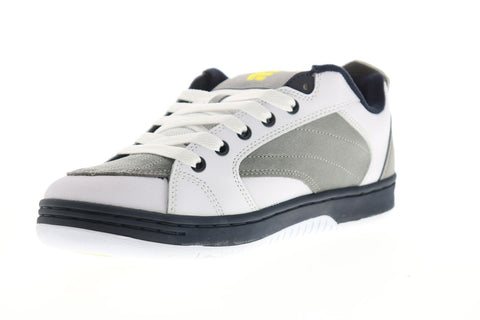 Etnies Czar 4101000508129 Mens White Suede Skate Inspired Sneakers Shoes