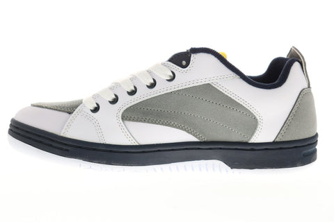 Etnies Czar 4101000508129 Mens White Suede Skate Inspired Sneakers Shoes