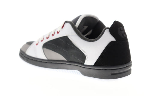 Etnies Czar 4101000508372 Mens Gray Suede Leather Lace Up Athletic Skate Shoes
