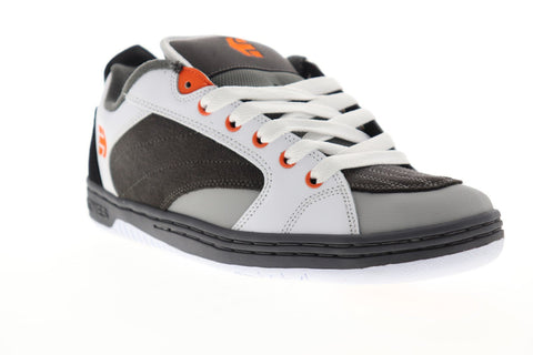 Etnies Czar 4101000508377 Gray Suede Athletic Lace Up Skate Shoes