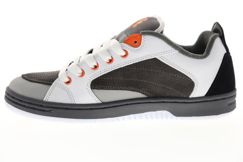 Etnies Czar 4101000508377 Gray Suede Athletic Lace Up Skate Shoes