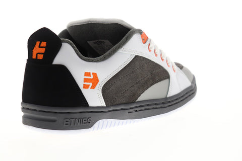 Etnies Czar 4101000508377 Gray Suede Athletic Lace Up Skate Shoes